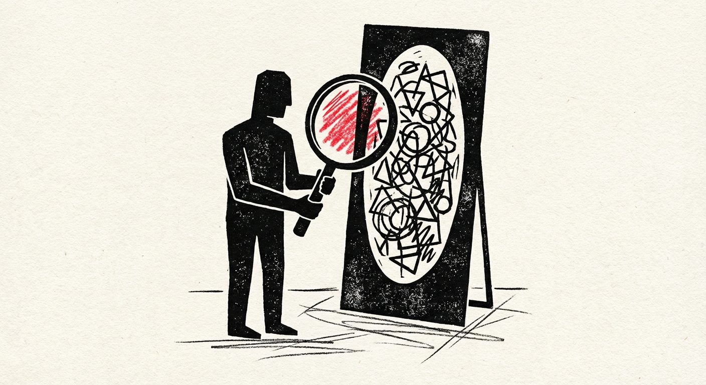 The Blind Spot: Why Critiquing Your Own Work Is So Hard